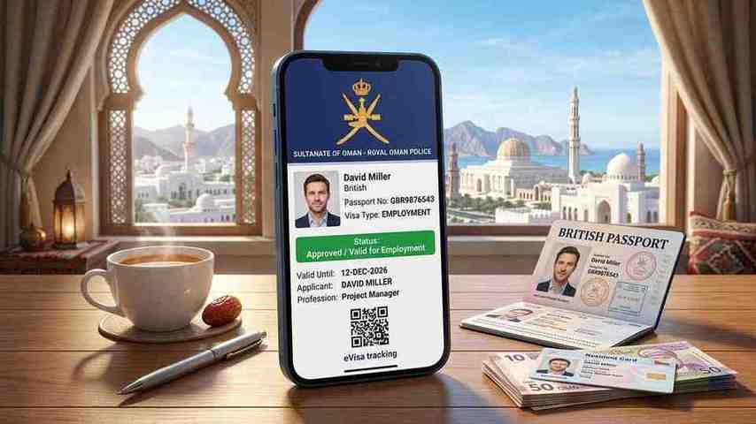 রয়্যাল ওমান পুলিশ ROP ইভিসা ৩ডি ভেরিফিকেশন