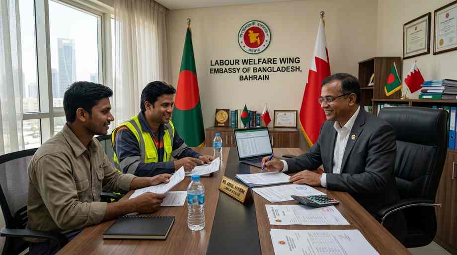 শ্রম কল্যাণ উইং বকেয়া বেতন আদায় ও সালিশি