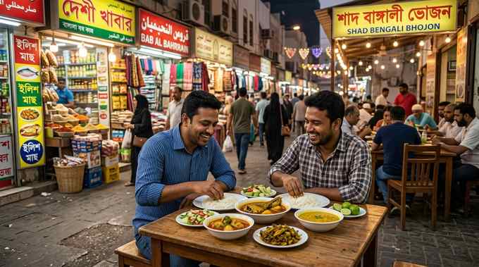 বাব আল বাহরাইন ও মানামা বাঙালি মার্কেট গাইড