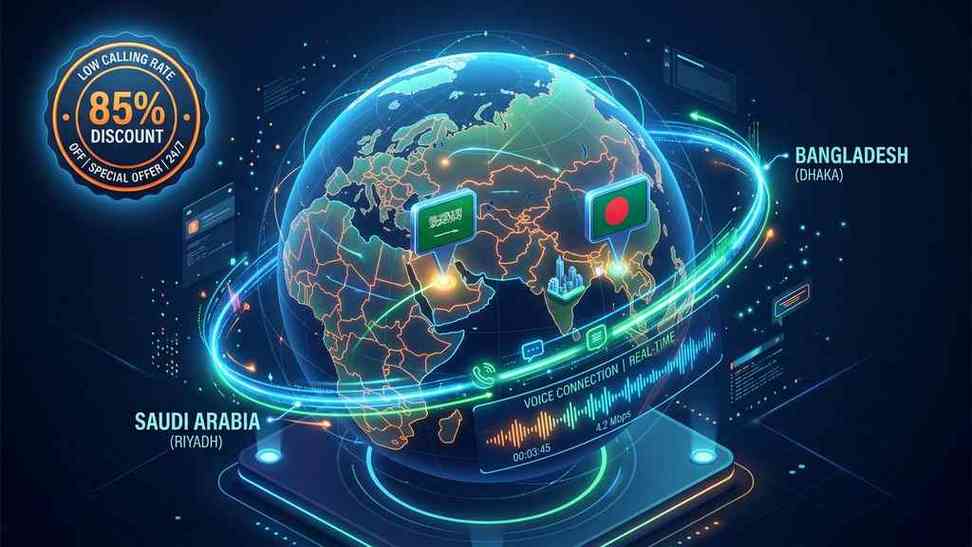 The facility of communicating with loved ones at low cost with the Bangladesh international call bundle.