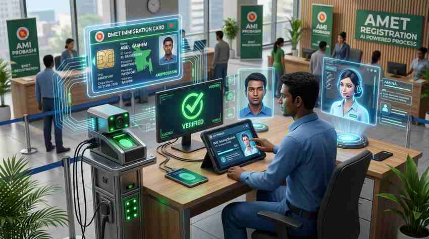 BMET smart card check, manpower card, and expatriate welfare registration