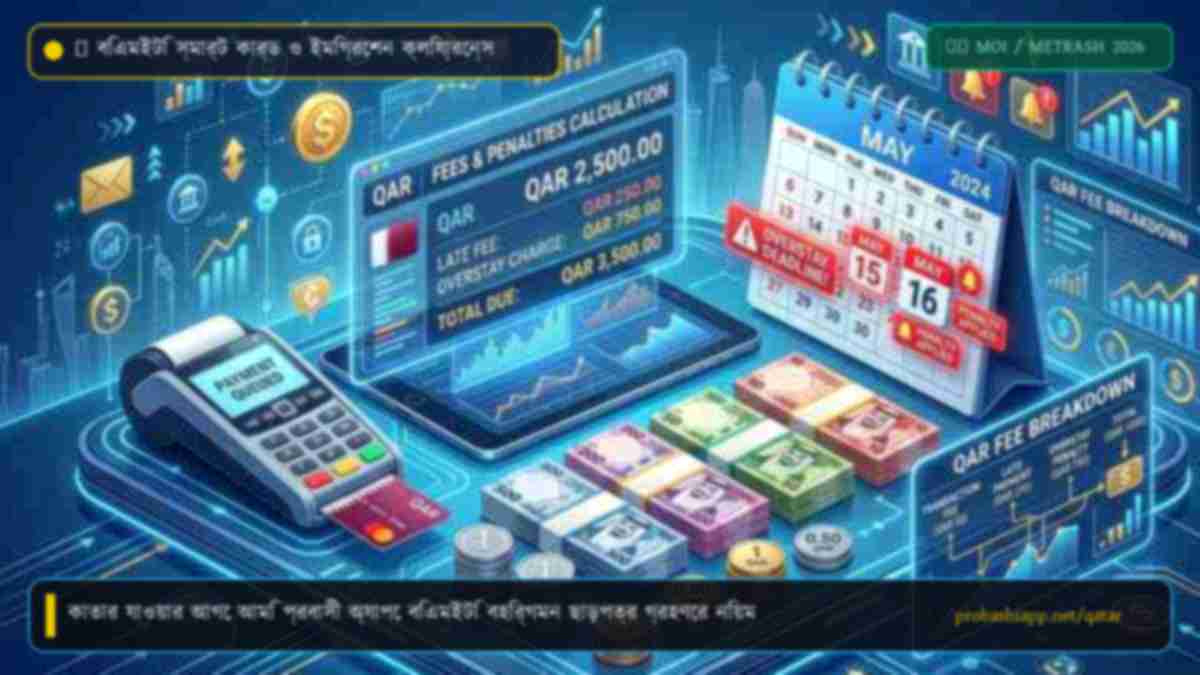 কাতার ভিসা প্রসেসিং শেষে বিএমইটি স্মার্ট কার্ড ও ক্লিয়ারেন্স
